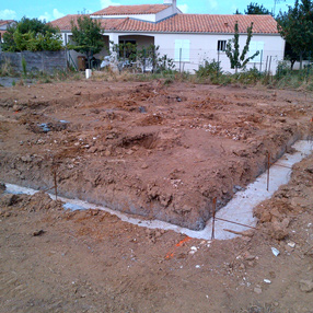 Fondations maison
