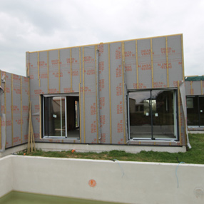 support extérieur maison